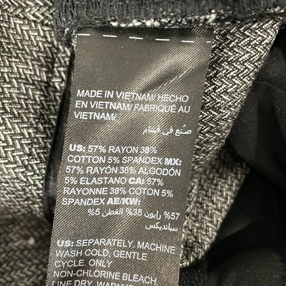 White House Black Market The Slim Ankle Pattern Pants - Picture 8 of 9